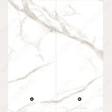 STATUARIO VENETIAN 120x278cm 09mm – End-Match Glossy Porcelain Tile