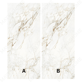 Serbia Gold 120x278cm glossy porcelain tile with golden veining on a creamy base. Luxurious 09mm slab for premium floors and feature walls.