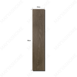 Shadow Walnut 15x90cm porcelain slab with deep walnut tones. Wood-look design, durable, low-maintenance, and ideal for elegant floors and walls.