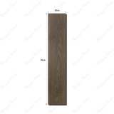 Shadow Walnut 15x90cm porcelain slab with deep walnut tones. Wood-look design, durable, low-maintenance, and ideal for elegant floors and walls.