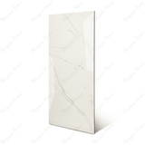 Shop KEROS STATUARIO large format porcelain tile 600x1200mm with matt marble-look finish and 9MM thickness. Durable, scratch-resistant, and perfect for stylish, low-glare flooring and wall solutions.