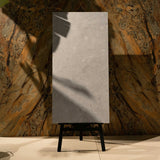 Shop LAIT PEARL porcelain tile 600x1200mm with 9MM thickness and rocker carving texture. Large format durable tile ideal for seamless floors and walls with excellent wear and stain resistance.