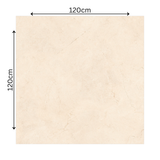 Shop MARFIL PEARL large format porcelain tiles (120x120cm) with a 9MM glossy finish and marble effect. Durable, scratch-resistant, and easy to install. Perfect for modern interiors and commercial floors.