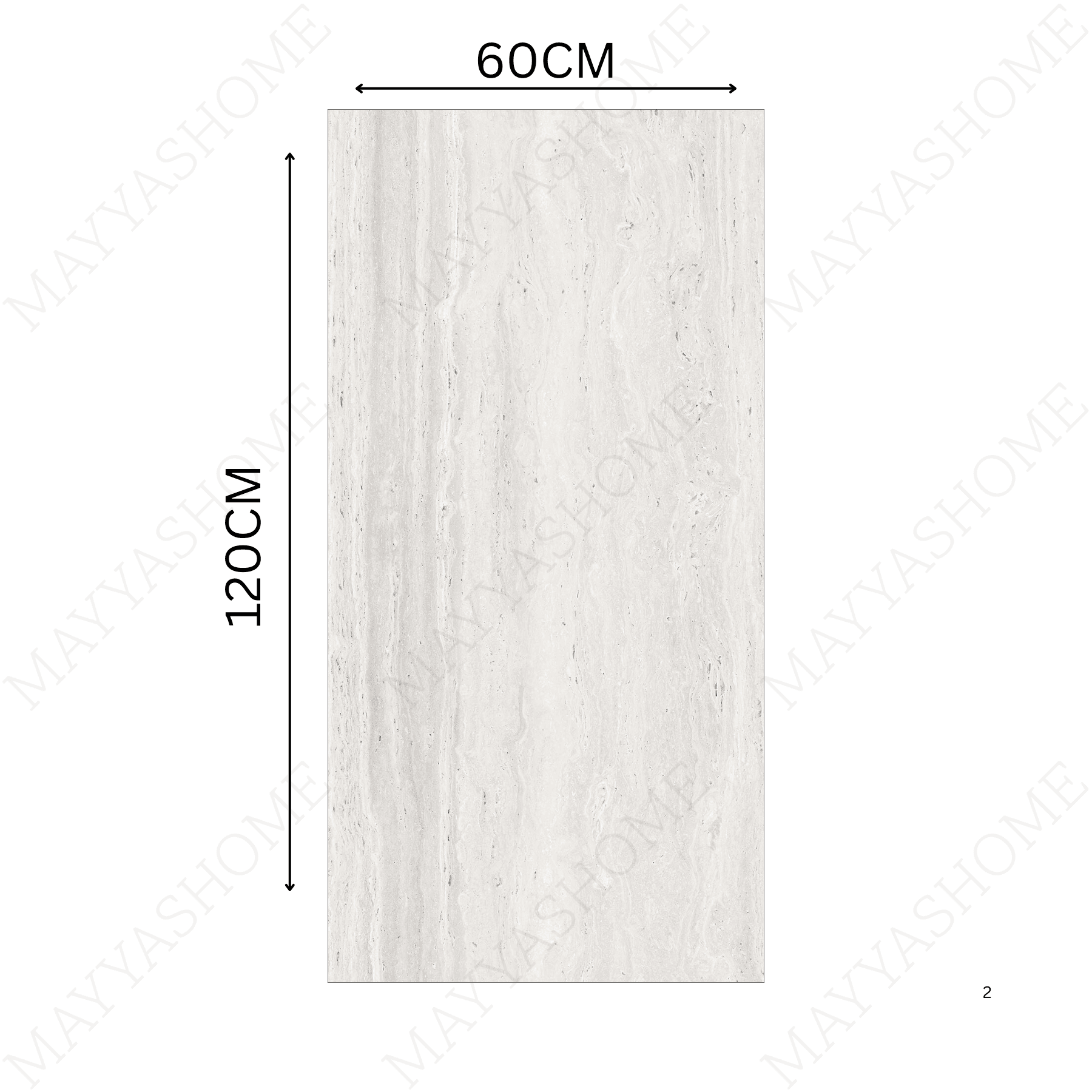 Shop ROMA TRAVERTINE BIANCO porcelain tile 600x1200mm with 9MM thickness and carving matt finish. Durable large format tile ideal for seamless floors and walls with natural travertine texture.