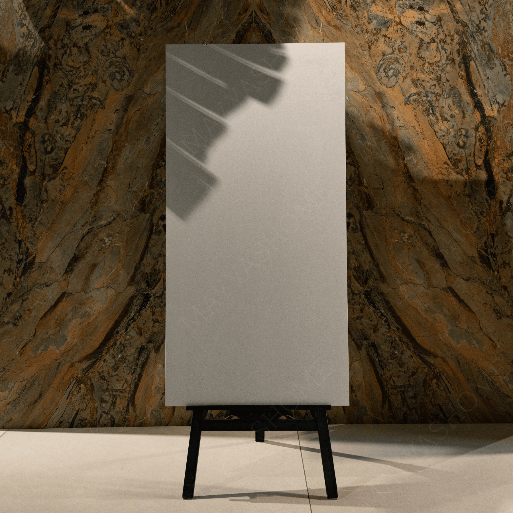 Shop SANTORINI LIGHT large format porcelain tile 600x1200mm with matt finish and 9MM thickness. Durable, scratch-resistant, and ideal for elegant, low-glare flooring and wall installations.