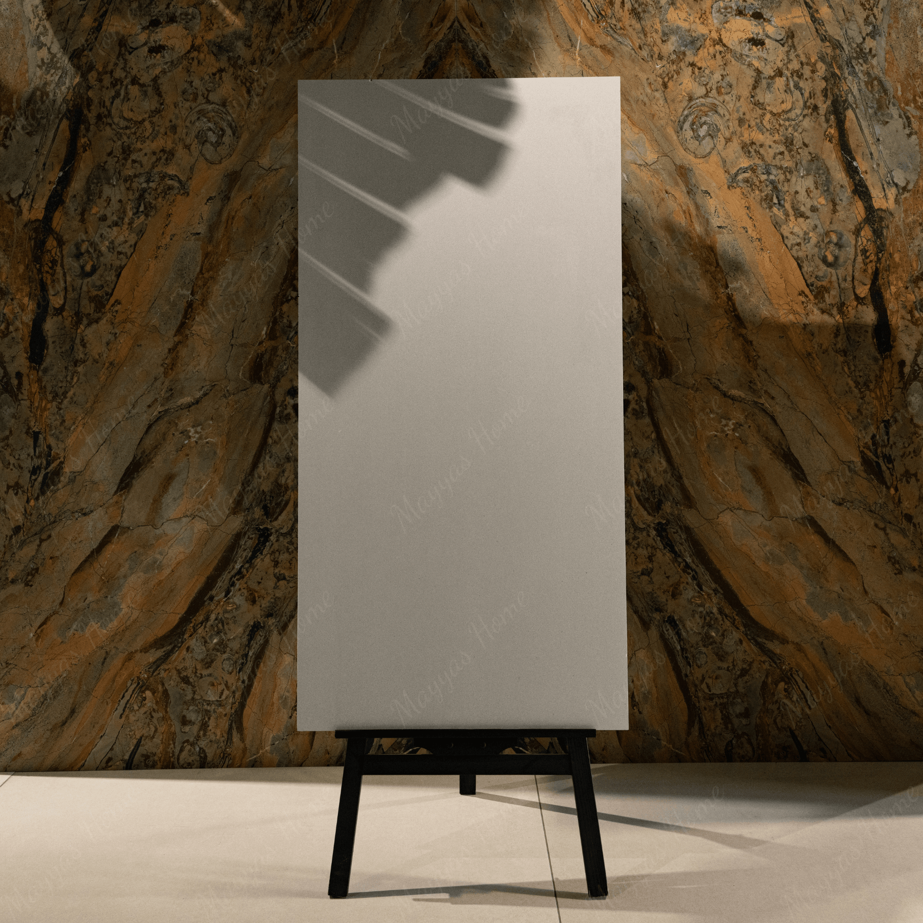 Shop SANTORINI LIGHT large format porcelain tile 600x1200mm with matt finish and 9MM thickness. Durable, scratch-resistant, and ideal for elegant, low-glare flooring and wall installations.