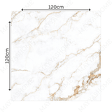 Shop SIGNORA large format porcelain tiles (120x120cm) with a 9MM glossy finish and marble effect. Durable, scratch-resistant, and easy to install. Ideal for luxurious residential and commercial interiors.