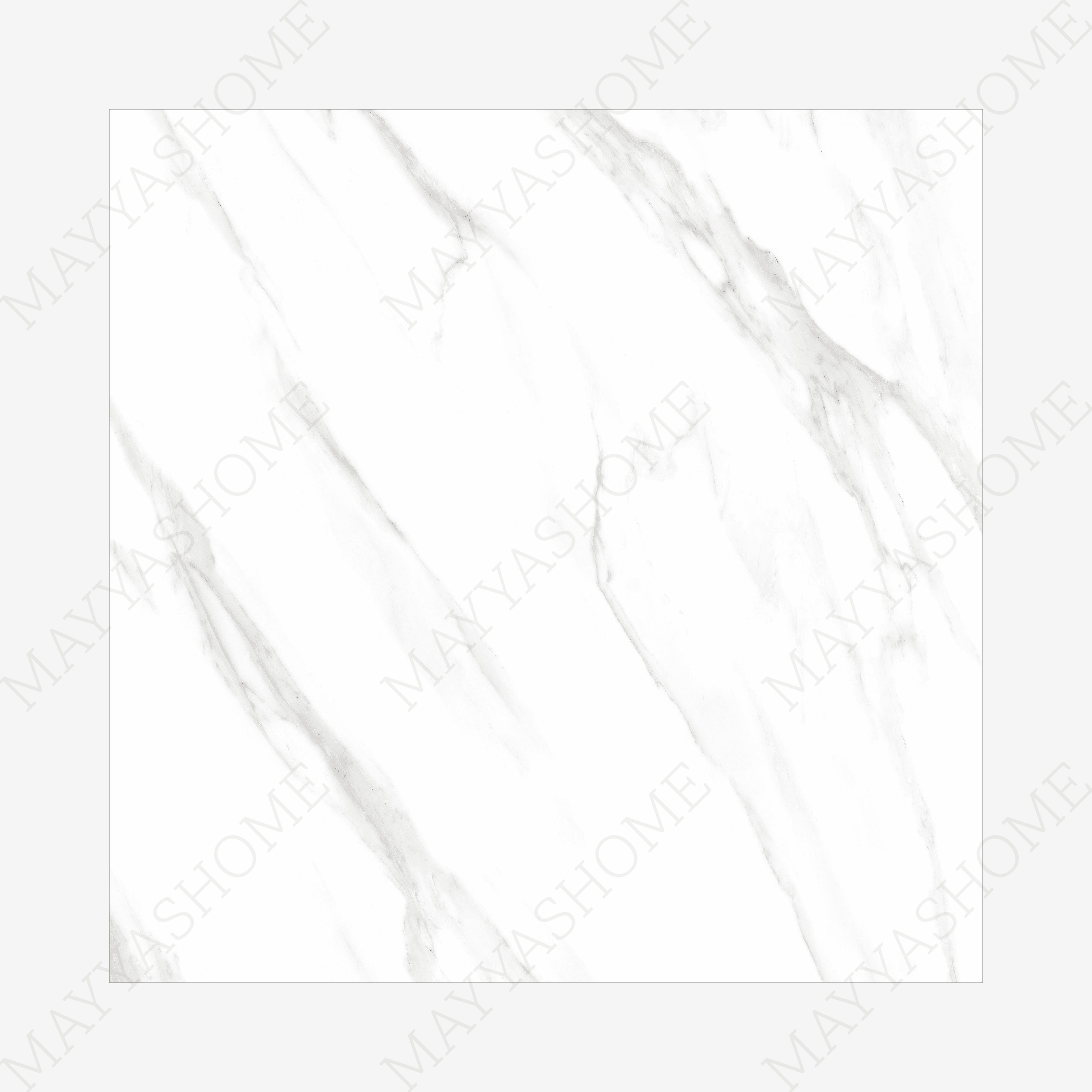 Shop STATUARIO ANGEL large format porcelain tiles (120x120cm) with a 9MM glossy finish and premium white marble effect. Durable, scratch-resistant, and easy to install. Perfect for luxurious interiors.