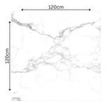 Shop STATUARIO KRYPTON large format porcelain tiles (120x120cm) with a 9MM glossy finish and elegant grey marble effect. Durable, scratch-resistant, and easy to install. Ideal for modern interiors.