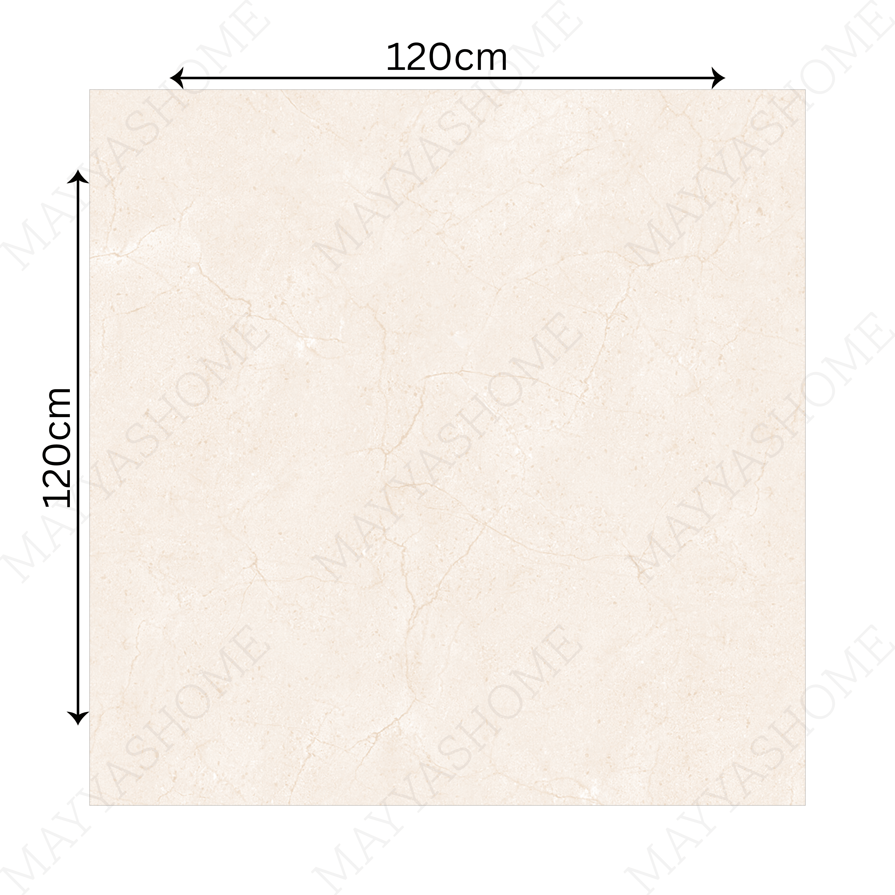 Shop ULT MARFIL PRO large format porcelain tiles (120x120cm) with a 9MM glossy finish and premium ivory marble effect. Durable, scratch-resistant, and easy to install. Perfect for elegant interiors.