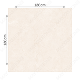 Shop ULT MARFIL PRO large format porcelain tiles (120x120cm) with a 9MM glossy finish and premium ivory marble effect. Durable, scratch-resistant, and easy to install. Perfect for elegant interiors.
