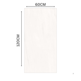 Shop the MELTONE BIANCO large format porcelain tile, 60x120cm with a glossy white marble-look finish. Durable 9MM porcelain tile perfect for floors and walls, offering elegance, easy installation, and long-lasting beauty.