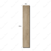 Silver Wood Gris 20x12cm porcelain tile with 09mm thickness. Durable, wood-inspired grey tile perfect for walls, kitchens, and accent designs.