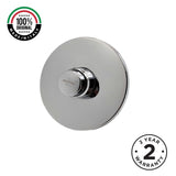 Single water built-in timed shower faucet with 15–25 second push-button control, anti-vandal protection and water-saving performance for commercial and public shower facilities.
