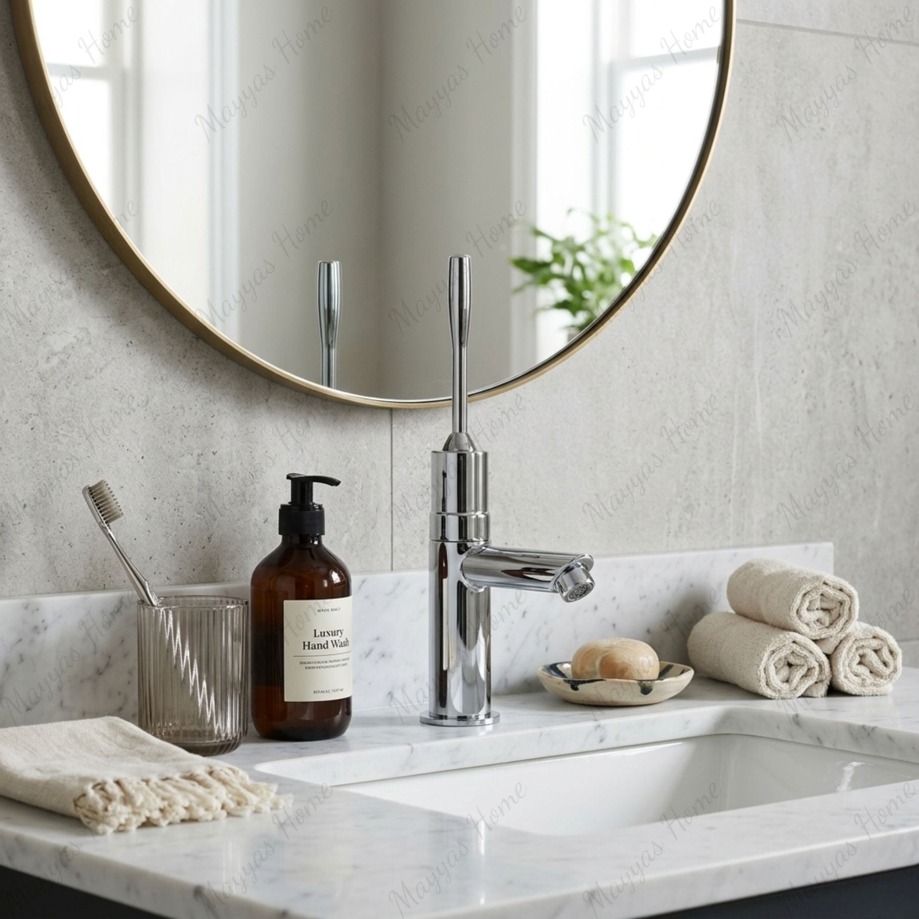 Single water timed sink tap with 8–12 second lever control, chrome finish and flexible hose connection. Ideal for healthcare, commercial and public washrooms UAE.