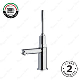 Single water timed sink tap with 8–12 second lever control operation and above-counter installation. Ideal for UAE commercial, healthcare and public washrooms.