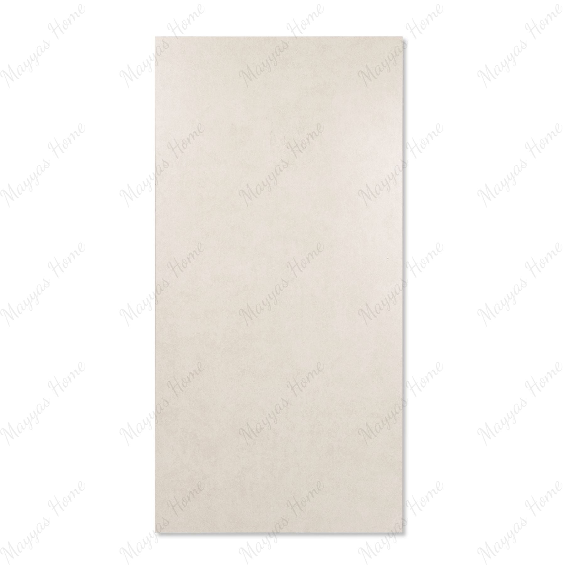 Solid Bianco matt porcelain tile 60x120cm with 9mm thickness features clean white surface, smooth texture and elegant natural matte finish.