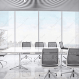 Statuario Marble 120x240cm glossy tile with bold grey veining on white. Perfect for walls and floors, adding timeless elegance to modern interiors.
