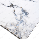 Statuario Vistota porcelain tile 60x120cm with 9mm thickness, Italian marble look, durable porcelain, ideal for floors and walls.