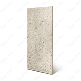 Terrazo Crema porcelain tile 60x120cm 20mm thickness, terrazzo look design, durable porcelain tile for indoor and outdoor floors.