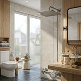 Timed shower faucet with 15–25 second push-button operation, anti-vandal protection and water-saving technology. Ideal for UAE commercial, hospitality, healthcare