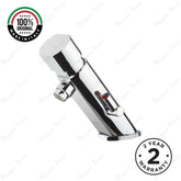 Timed sink mixer tap with 8–12 second push-button operation, anti-vandal protection and water-saving performance. Ideal for UAE commercial and public washrooms.