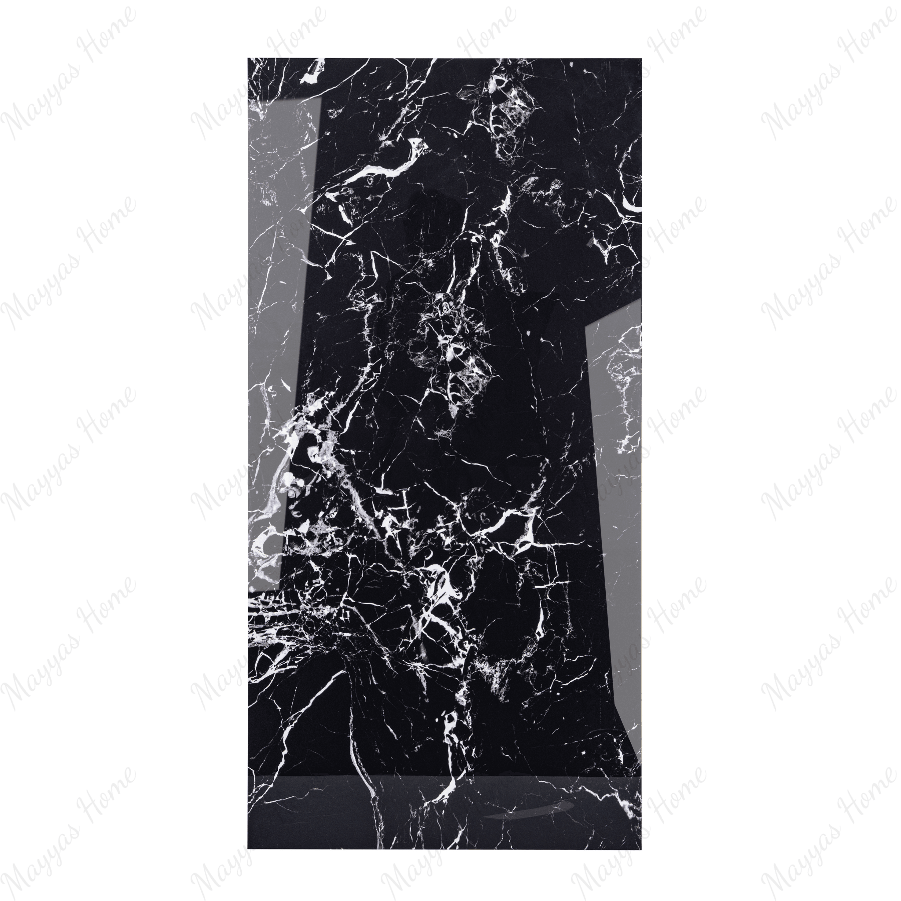 Torondo Negro Grand porcelain tile 60x120cm 9mm thickness, black marble look design, durable porcelain tile for luxury floors and walls.