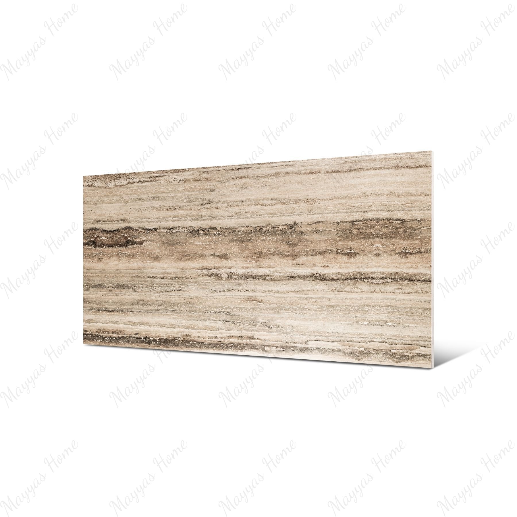 Travert Rock Beige 80x160cm 9 mm carving matt porcelain tiles. Textured beige floor & wall tiles for UAE homes & commercial interiors.