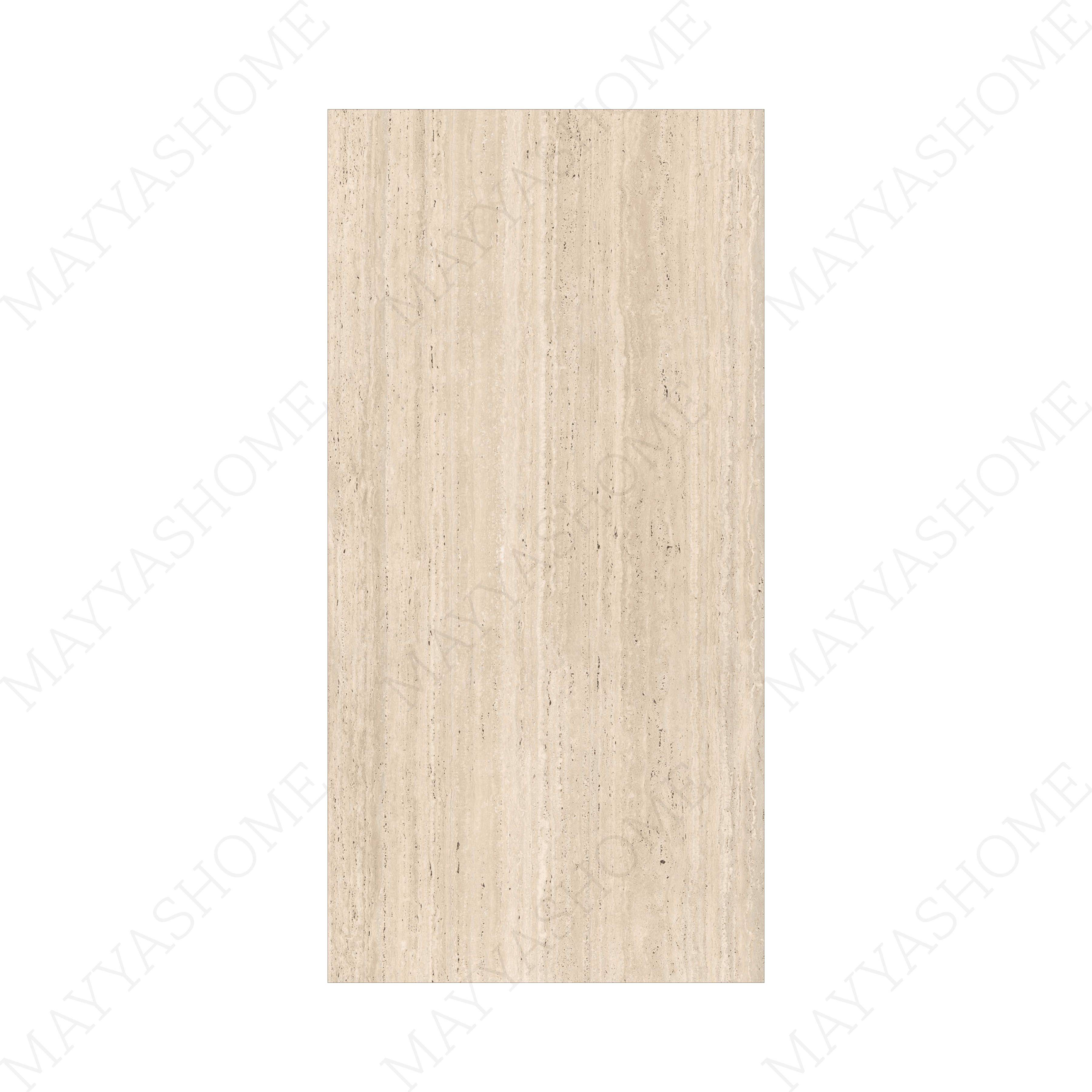 Travertine Beige 120x240cm carving matt porcelain tile. Natural stone look with carved matt texture, 09mm durable thickness for walls and floors.