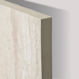 Travertine Dust matt porcelain tile 60x120cm x 2mm with natural stone look. Elegant large format tile perfect for modern floors and walls in residential or commercial spaces.