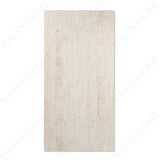 Travertino Beige matt porcelain tile 60x120cm with 9mm thickness features warm beige tones, travertine stone texture and natural matte finish.