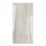 Travertino Grey porcelain tile 60x120cm 9mm thickness, grey travertine marble look, durable porcelain tile for modern floors and walls.