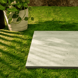 Travertino Gris porcelain tile 60x120cm 20mm thickness, grey travertine look design, durable porcelain tile for indoor and outdoor floors.