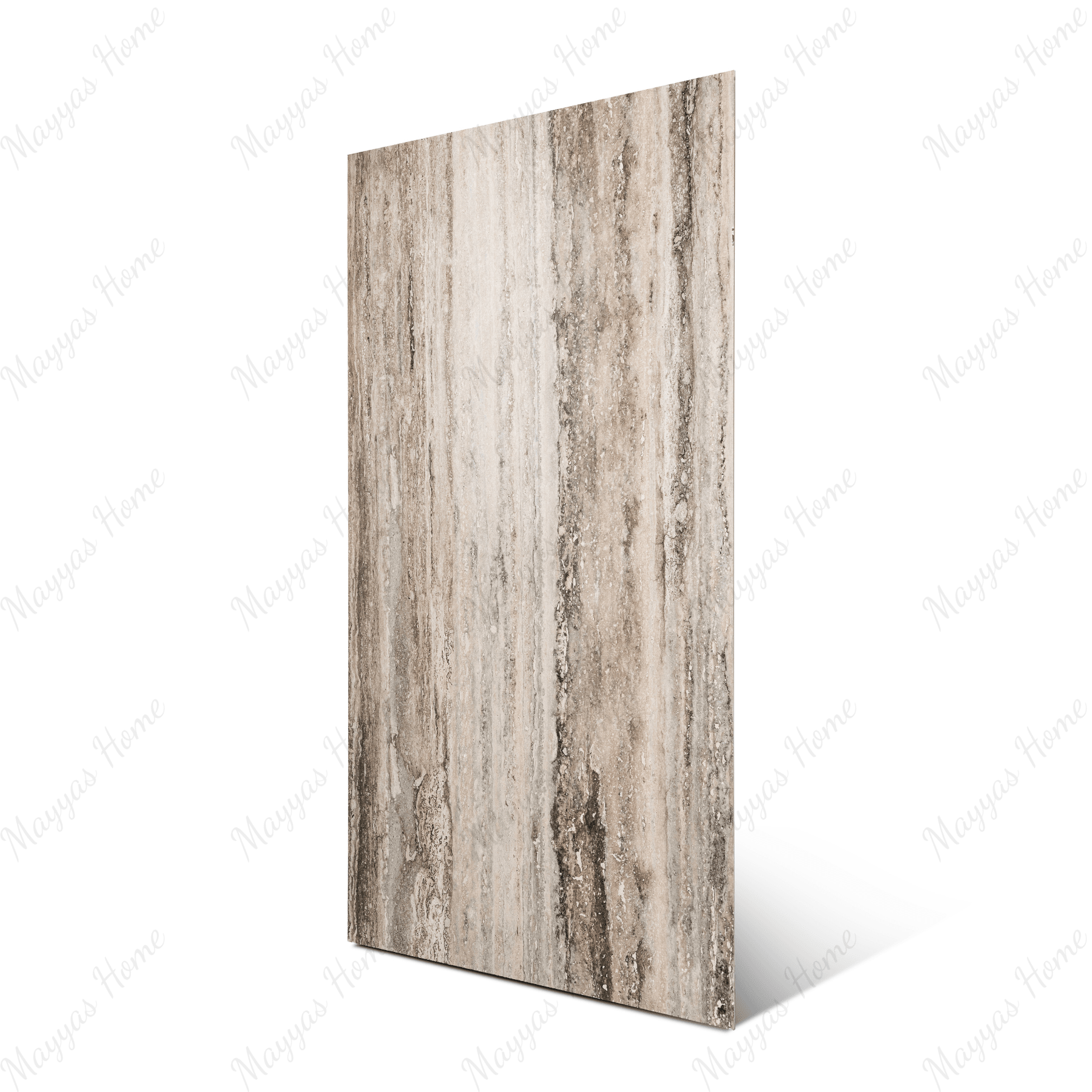 Travertino Natural porcelain tile 60x120cm with 9mm thickness, natural marble look, durable porcelain, ideal for floors and walls.