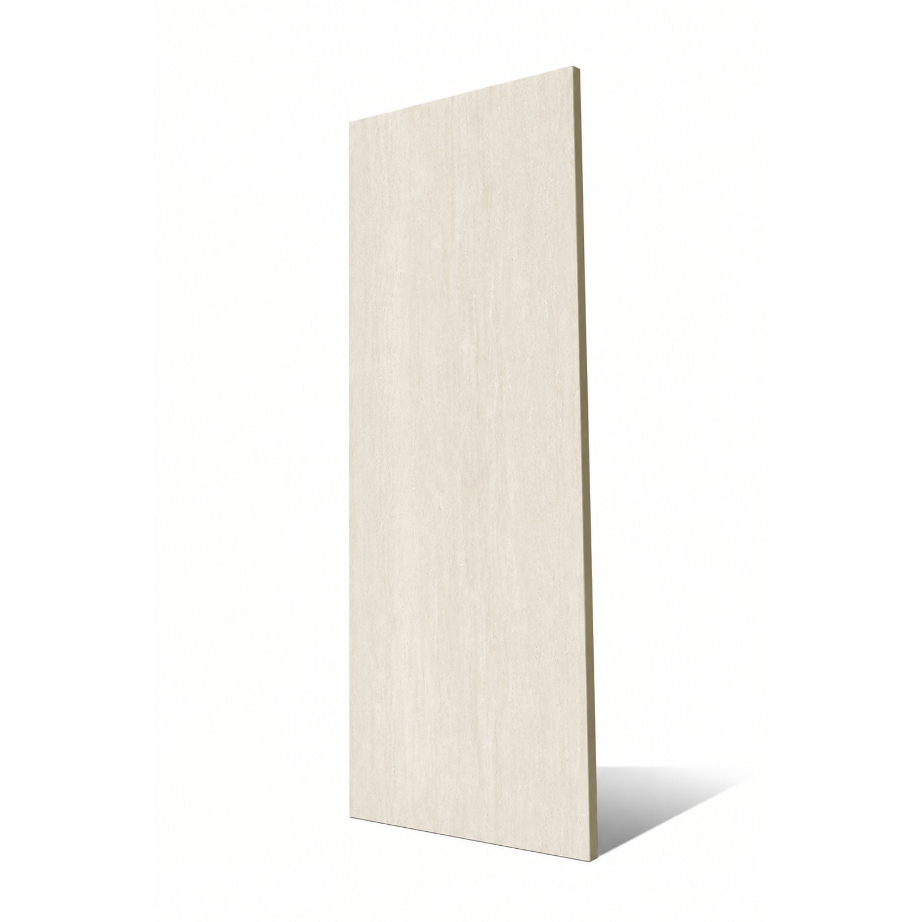 Travertino Vigo Shape Colorbody porcelain slab 120x280cm, 9mm thick, featuring a refined travertine look for elegant floors, walls and modern interiors.