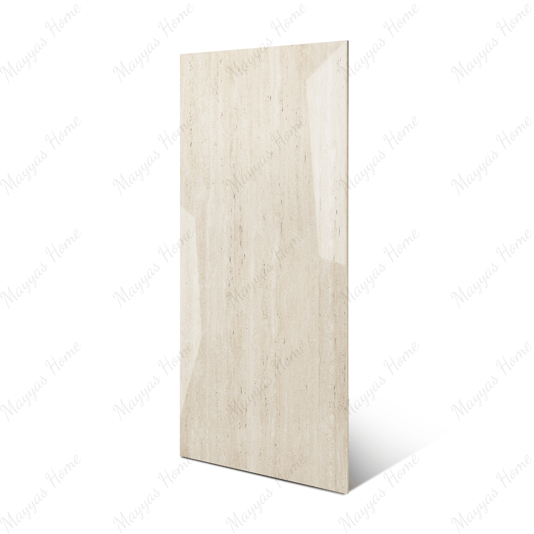 Travo Crema porcelain tile 60x120cm 9mm thickness, creamy marble look design, durable porcelain tile ideal for elegant floors and walls.
