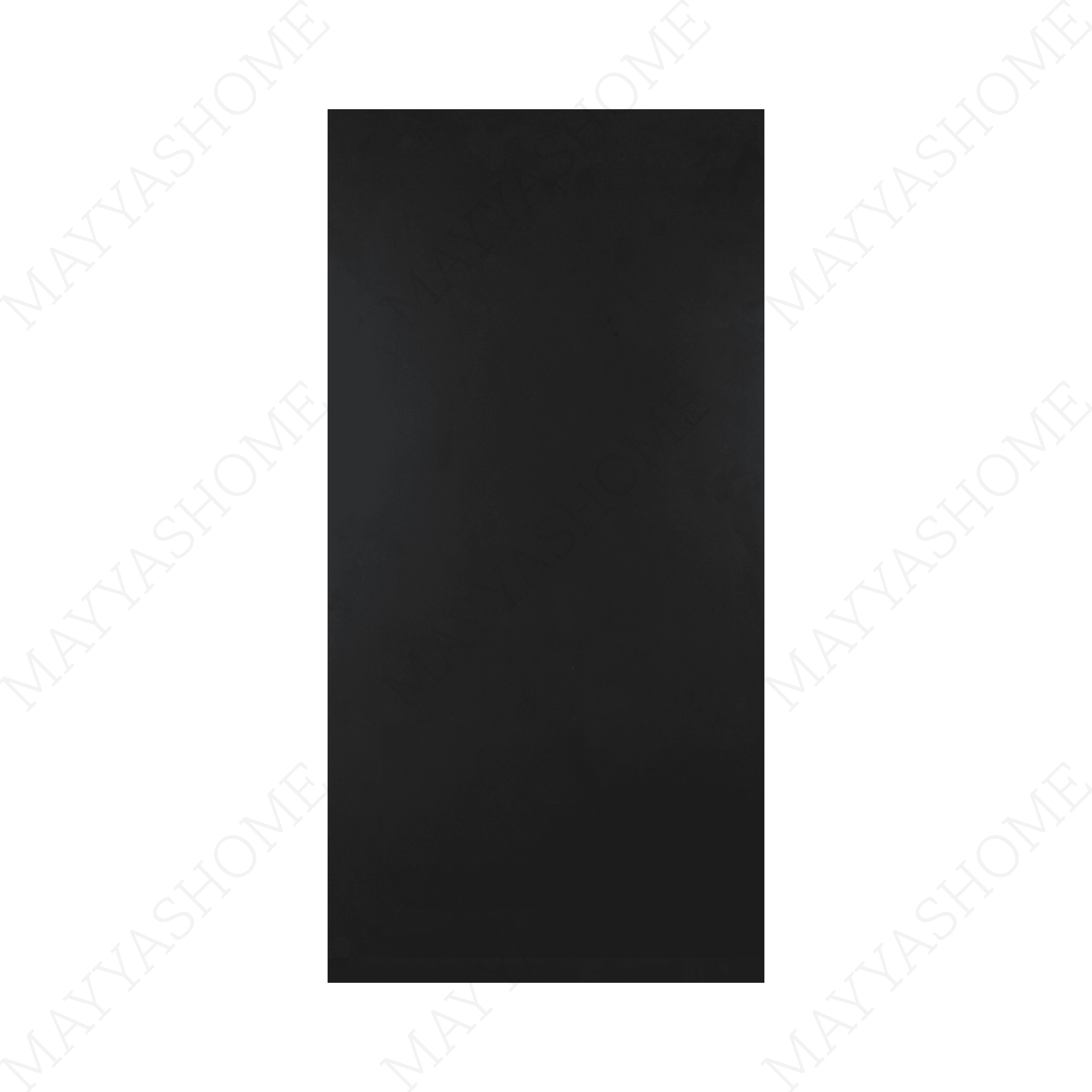 Uni Dark Black 120x240cm matt porcelain tile. Deep black finish with smooth matt surface, 09mm durable porcelain for walls and floors.