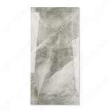 Unica Grey porcelain tile 60x120cm 9mm thickness, marble look design, durable porcelain, ideal for floors and walls in modern interiors.