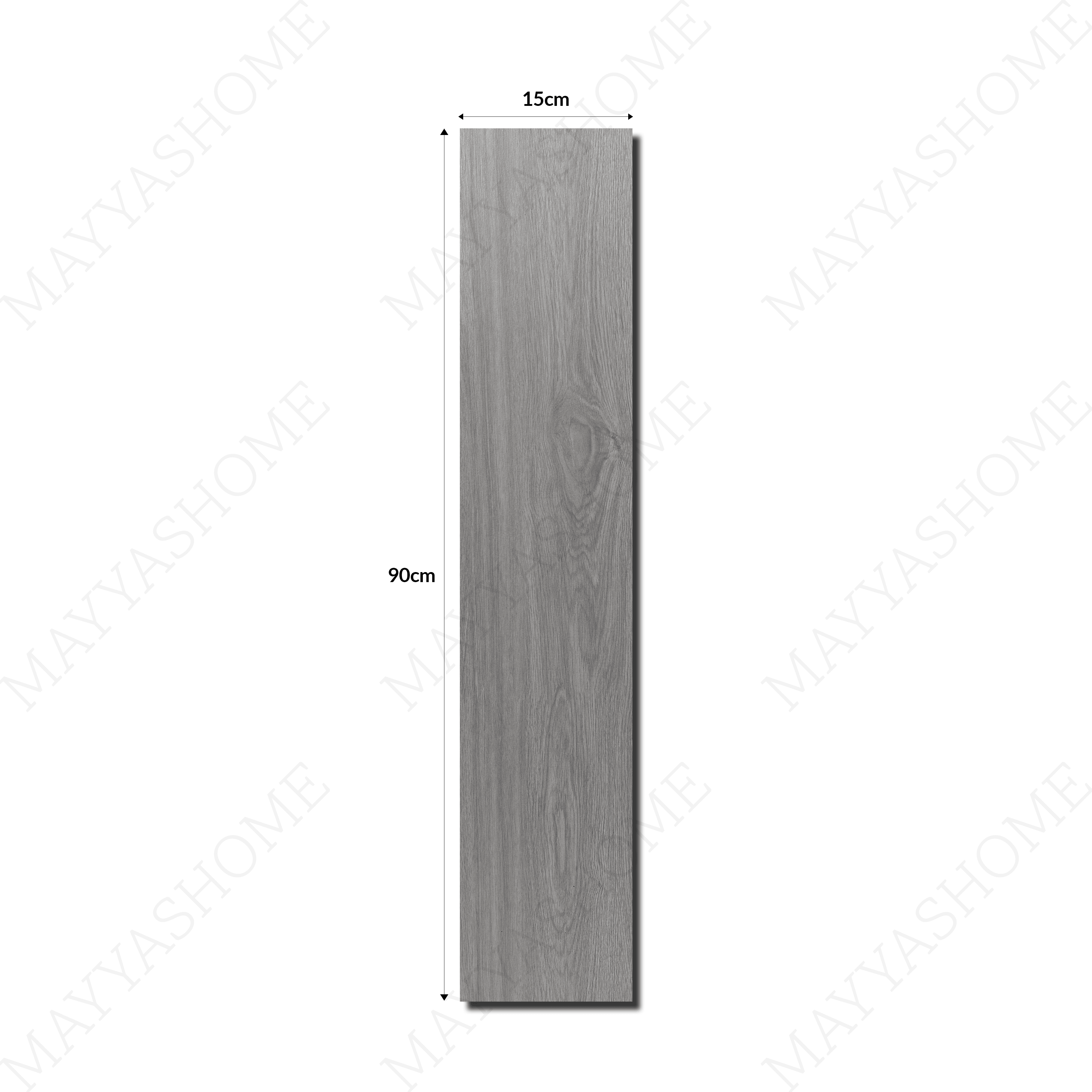 Urban Grey 15x90cm porcelain slab with sleek grey wood-look design. Durable, low-maintenance, and perfect for modern floors and walls.