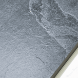Urban Slate Concrete Grey porcelain tile 60x120cm 2mm thickness, concrete stone look design, durable porcelain tile for modern floors and walls.