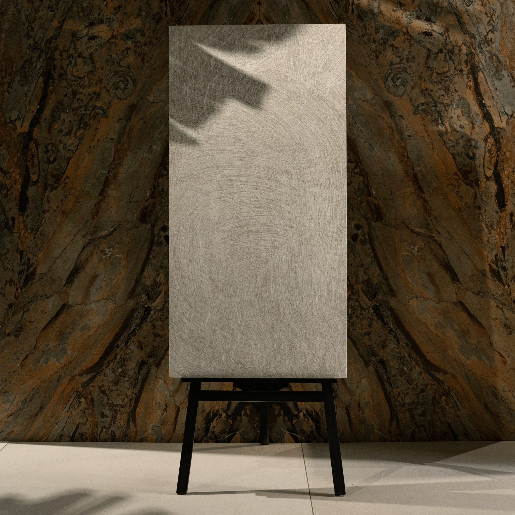 Urban Slate Grey porcelain tile 60x120cm 2mm thickness, slate stone look design, durable porcelain tile for modern floors and walls.