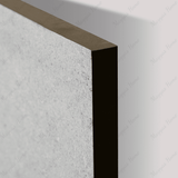 Urban Stone Bianco porcelain tile 60x120cm 2mm thickness, white stone look design, durable porcelain tile for modern floors and walls.