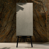 Urban Stone Gris porcelain tile 60x120cm 2mm thickness, grey stone look design, durable porcelain tile for modern floors and walls.