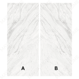 Venato Medielle Pearl White 120x320cm matt porcelain slab with book-match design. Ideal for luxury walls, floors, and countertops.