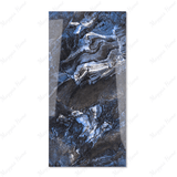 Venus Azul porcelain tile 60x120cm 9mm thickness, blue marble look design, durable porcelain, ideal for modern floors and walls.