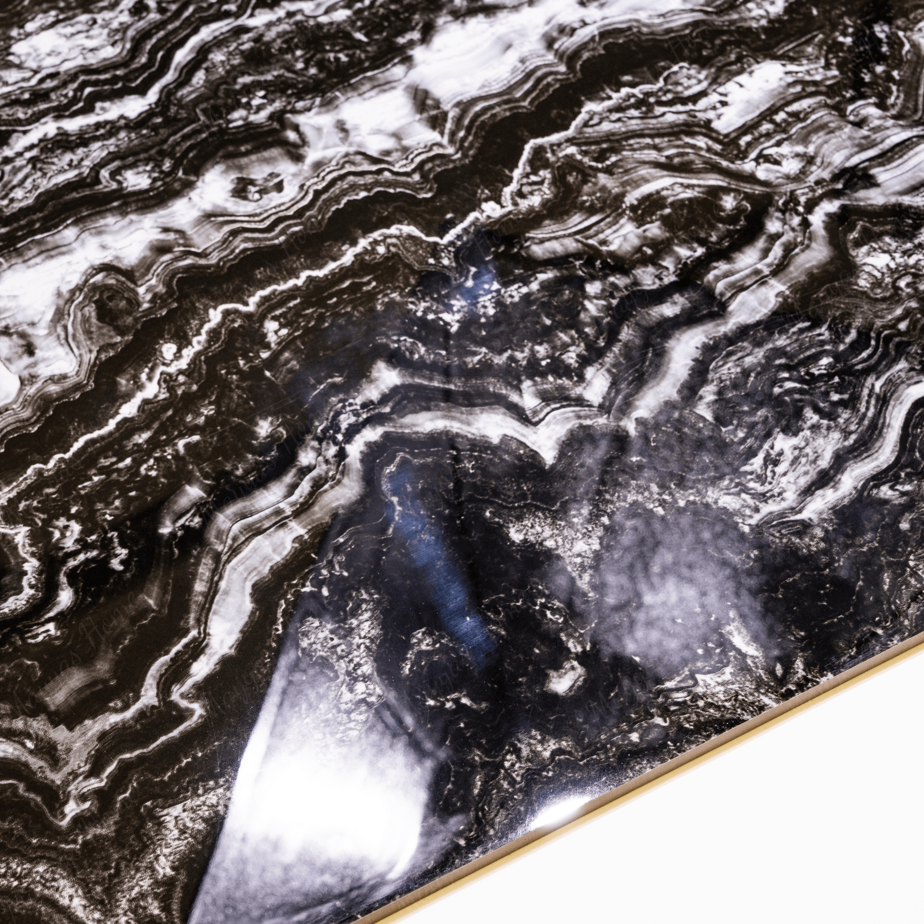 Vercel Black porcelain tile 60x120cm 9mm thickness, black marble look design, durable porcelain tile for modern luxury floors and walls.