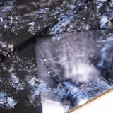 Volga Blue 80x160cm high glossy porcelain tile, 09mm thick with deep blue granite-like patterns. Bold, elegant, and durable for luxury interiors.