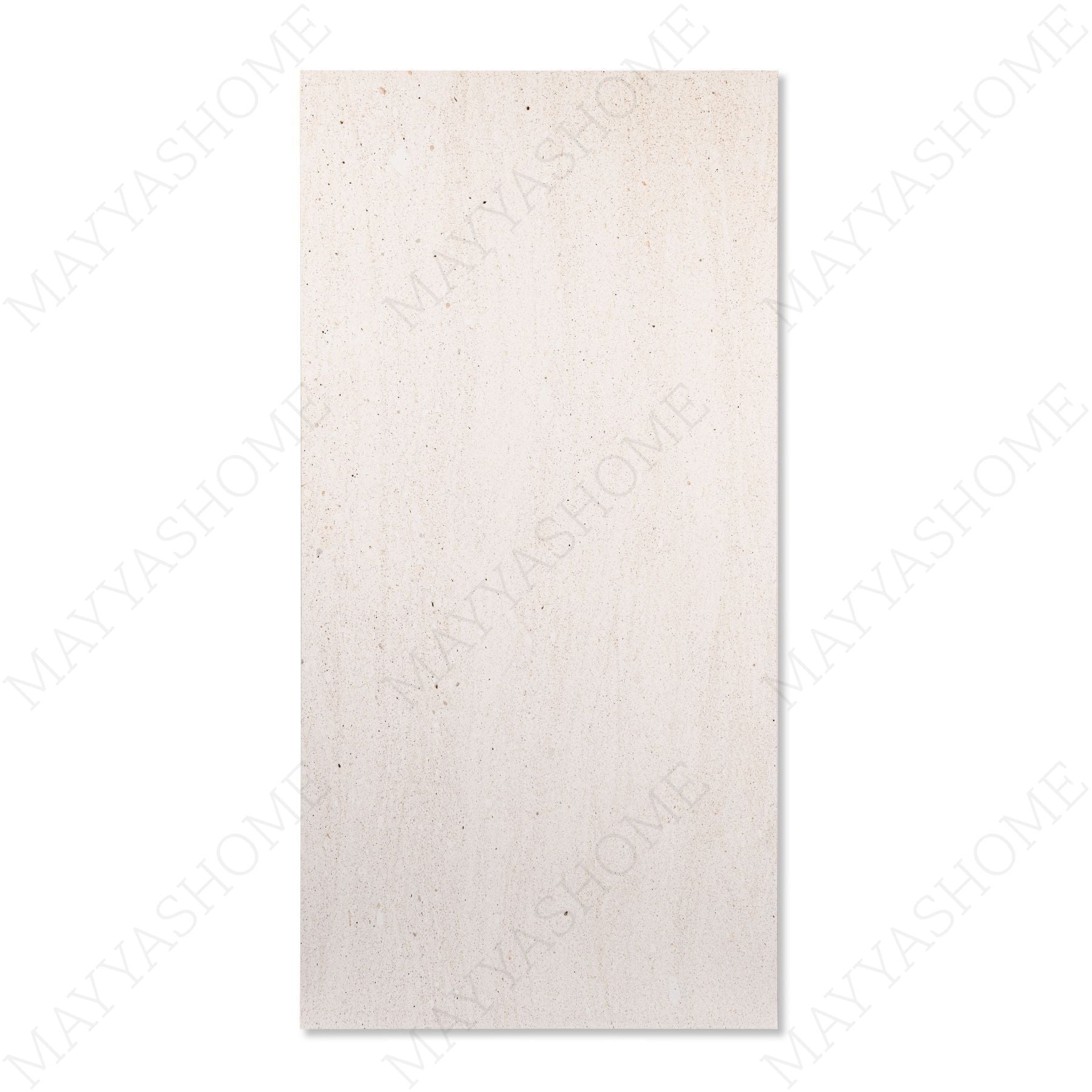 White Dune porcelain tile in 60x120cm size with soft sand effect, subtle white tones and durable 9mm thickness for walls and floors.
