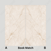 Breccia Oyster 120x240cm 09mm – Book-Match Glossy Tile