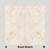 Breccia Oyster 120x240cm 09mm – Book-Match Glossy Tile